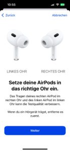 Apple Hörgerät-Feature