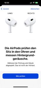 Apple Hörgerät-Feature