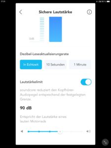 Gehoerschutz II_Soundcore App