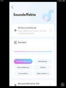 Klangregelung II_Soundcore App