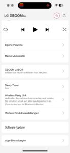 LG XBOOM Go DXG2T App 2