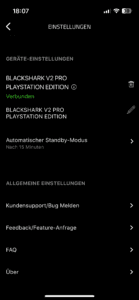 Razer Blackshark V2 Pro Playstation Xbox iOS App6