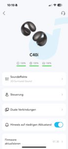 Soundcore C40i App 2