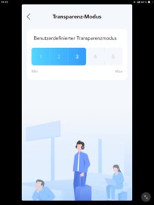 Transparenzmodus_Soundcore App