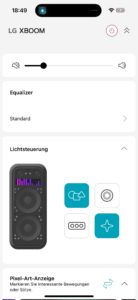 LG XBOOM XL9T App 01